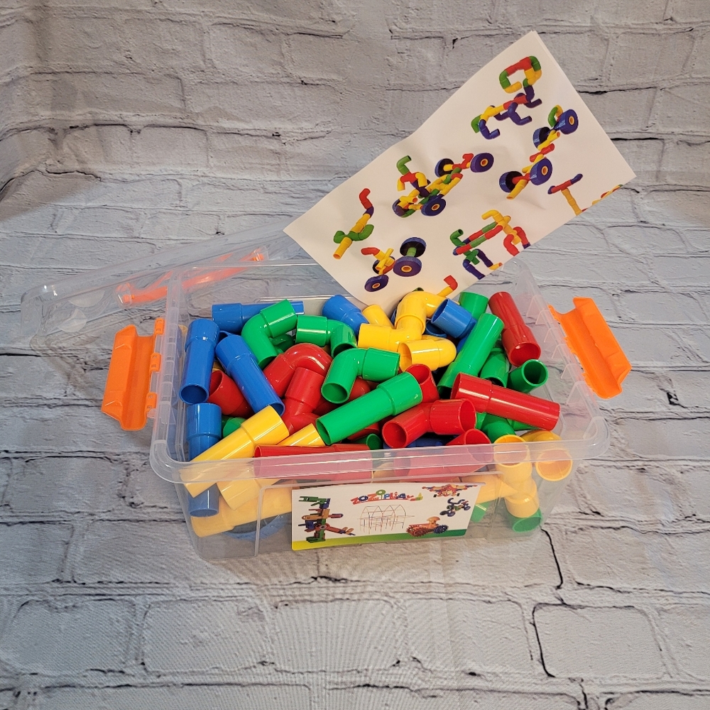ZOZOPLAY STEM Learning Toy Tubular Pipes